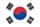 bandera de Corea del Sur